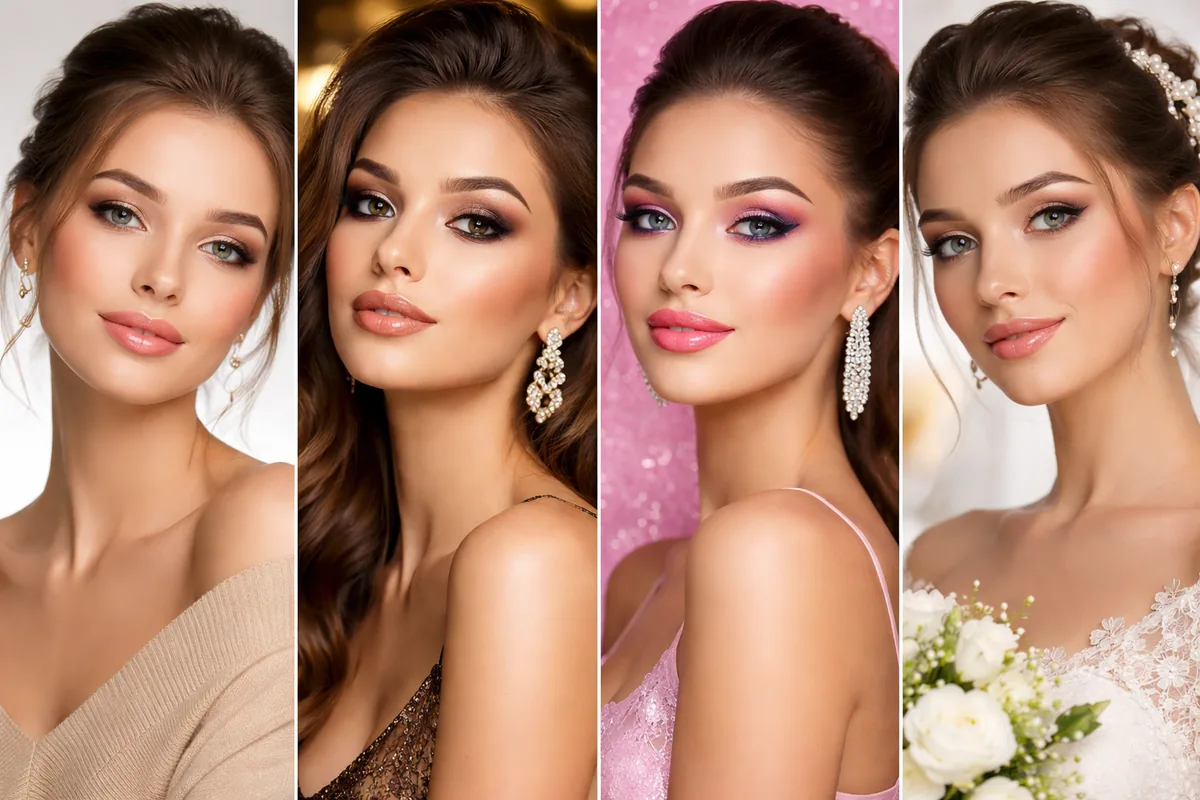 Comparatif des différents types de maquillage selon les occasions